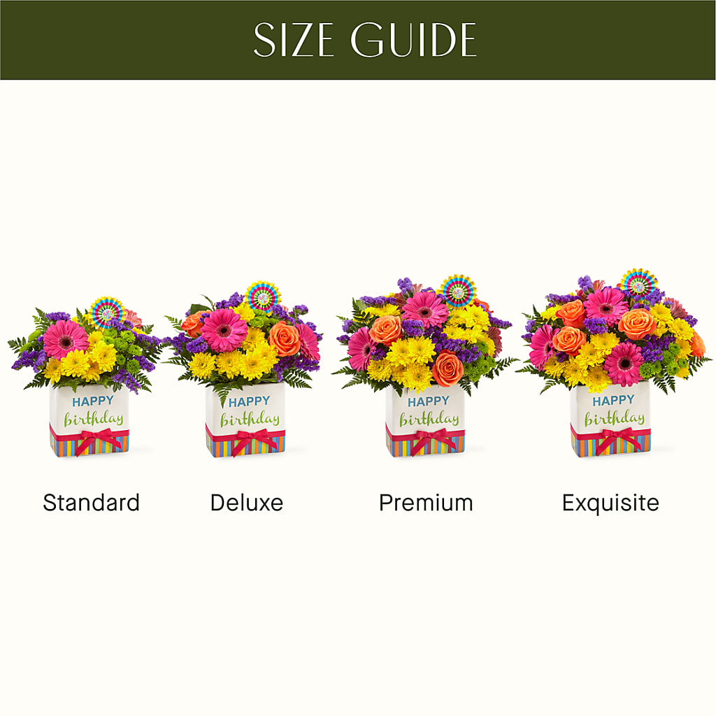 Birthday Brights Bouquet – KELLEN'S FLORIST INC, Hobart IN