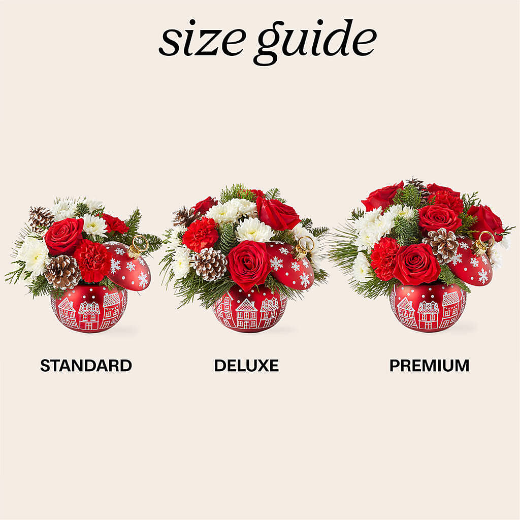 Christmas Village Ornament – KELLEN'S FLORIST INC, Hobart IN