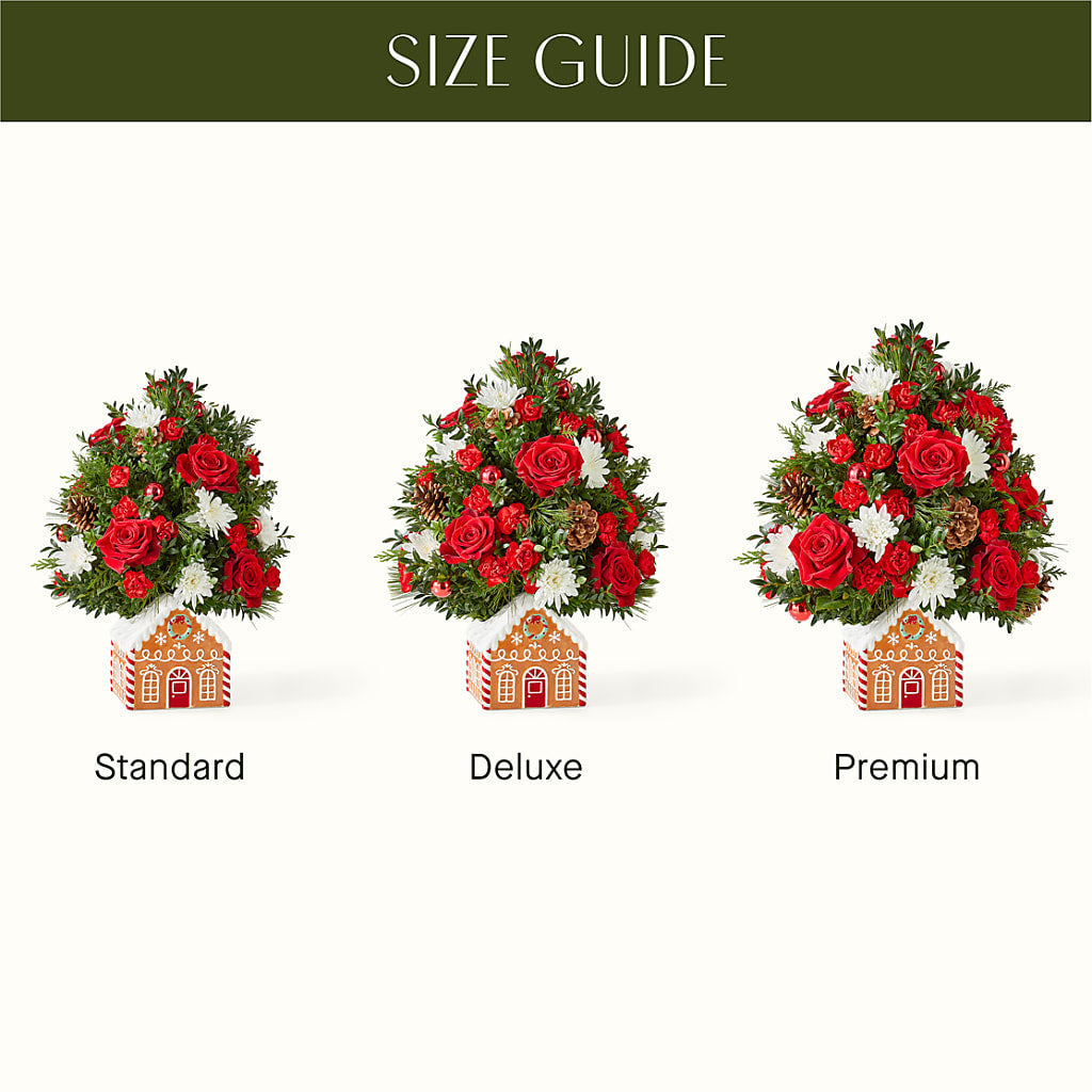 Spiced Gingerbread Tree – KELLEN'S FLORIST INC, Hobart IN