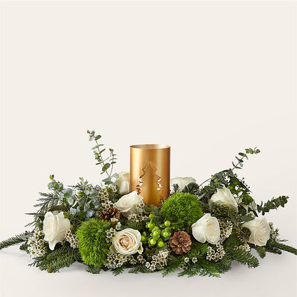 Chestnuts Roasting Centerpiece – KELLEN'S FLORIST INC, Hobart IN