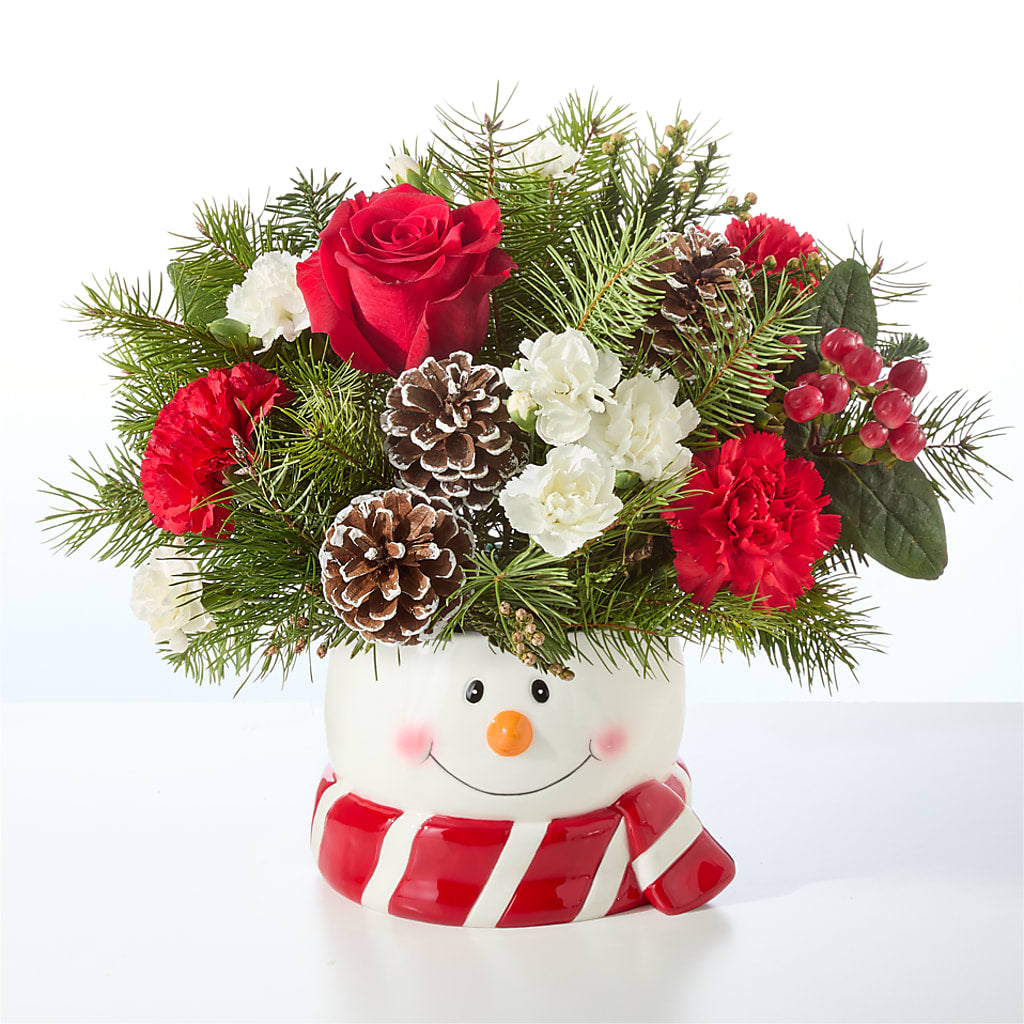 Jolly Snowman Bouquet – KELLEN'S FLORIST INC, Hobart IN