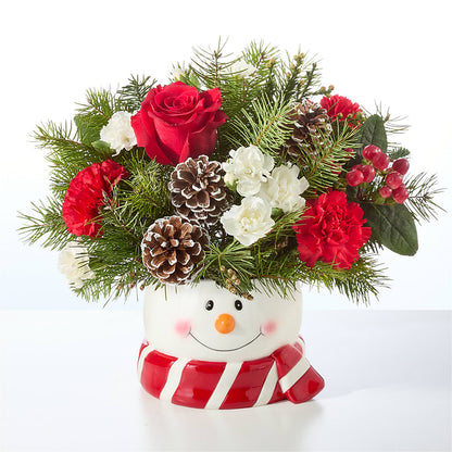 Jolly Snowman Bouquet – KELLEN'S FLORIST INC, Hobart IN