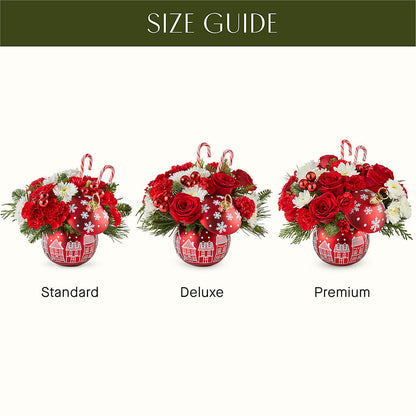 Cheer in the Air Ornament – KELLEN'S FLORIST INC, Hobart IN