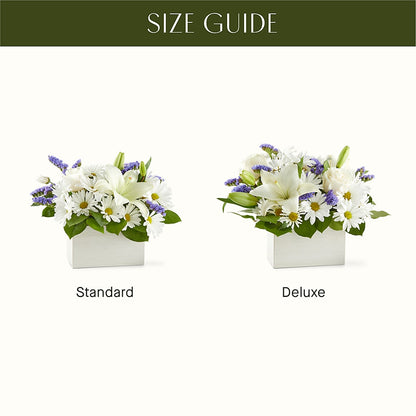 Beyond Blue Box Bouquet – KELLEN'S FLORIST INC, Hobart IN