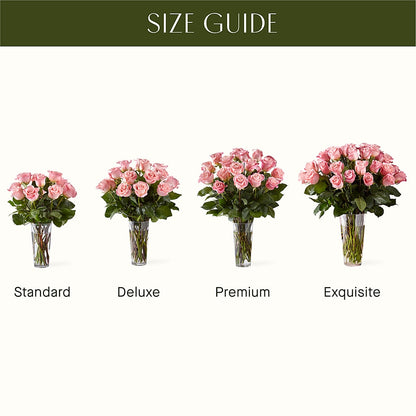 Long Stem Pink Rose Bouquet – KELLEN'S FLORIST INC, Hobart IN