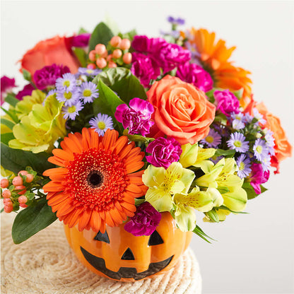 Tricks & Treats Pumpkin – KELLEN'S FLORIST INC, Hobart IN