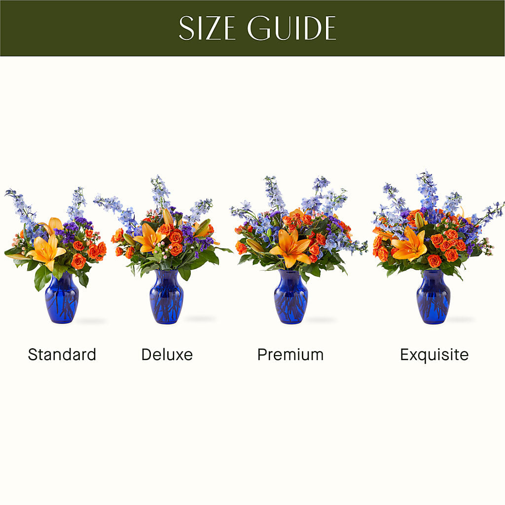 Radiant Citrus Bouquet – KELLEN'S FLORIST INC, Hobart IN