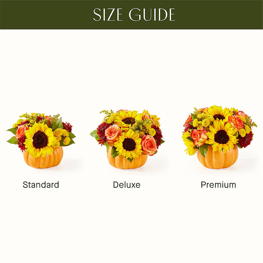 Golden Gourd Pumpkin Bouquet – KELLEN'S FLORIST INC, Hobart IN