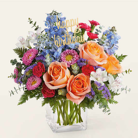 Birthday Bash Bouquet – KELLEN'S FLORIST INC, Hobart IN