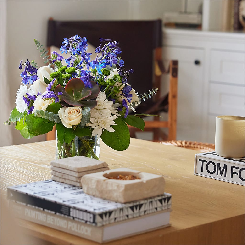 Cerulean Waves Bouquet – KELLEN'S FLORIST INC, Hobart IN