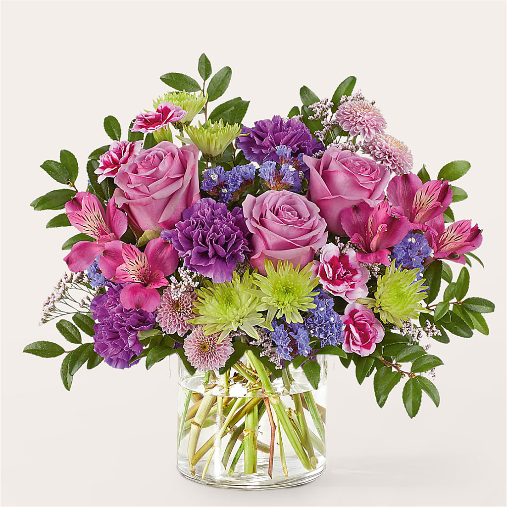 Glass Half Full Bouquet – KELLEN'S FLORIST INC, Hobart IN