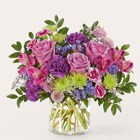 Glass Half Full Bouquet – KELLEN'S FLORIST INC, Hobart IN
