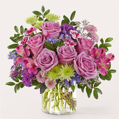 Glass Half Full Bouquet – KELLEN'S FLORIST INC, Hobart IN