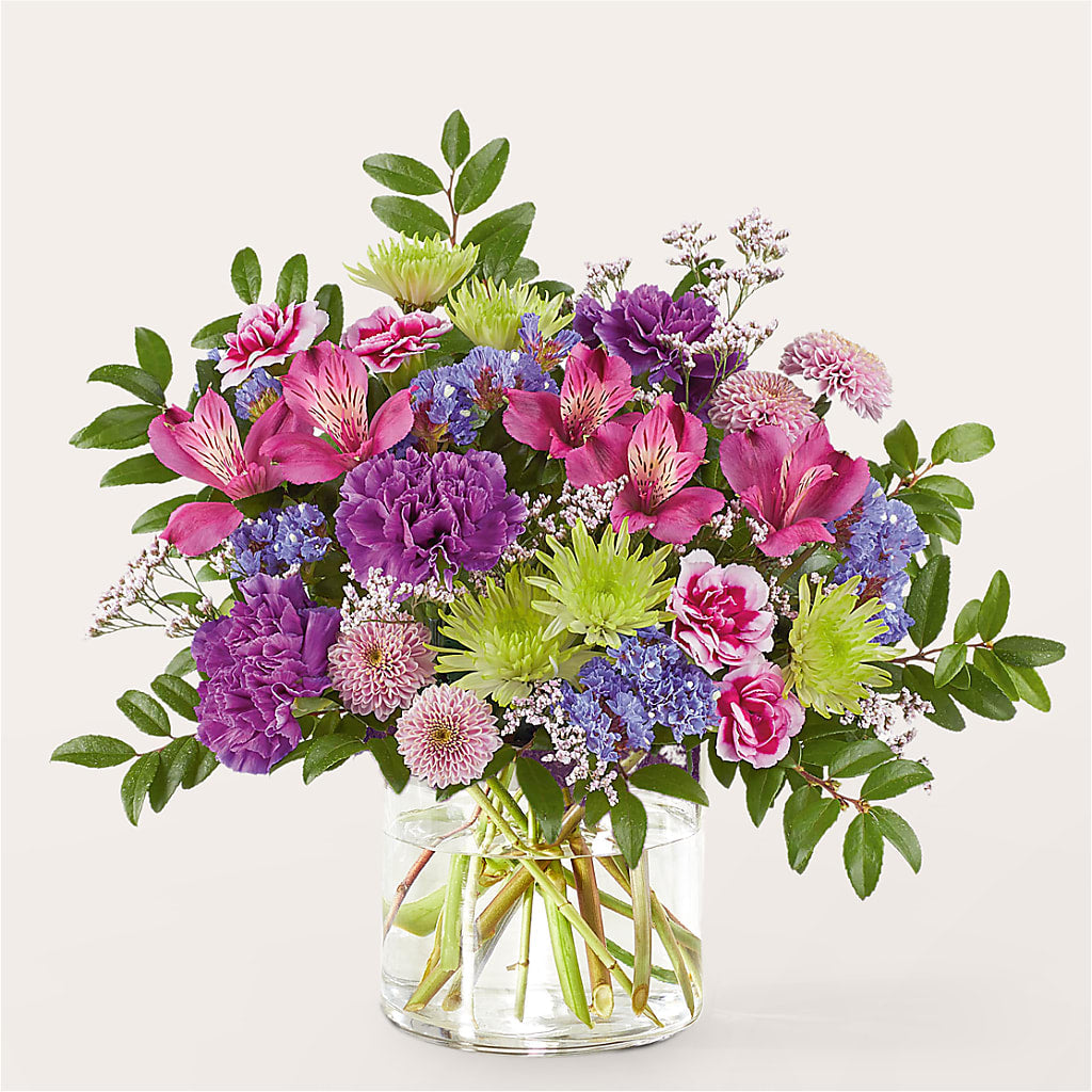 Glass Half Full Bouquet – KELLEN'S FLORIST INC, Hobart IN