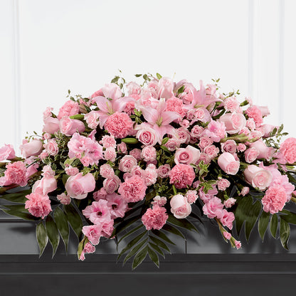 Garden of Comfort Casket Spray (Standard) – KELLEN'S FLORIST INC, Hobart IN