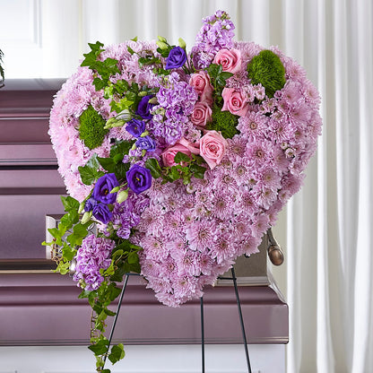 Treasured Love Standing Heart – KELLEN'S FLORIST INC, Hobart IN