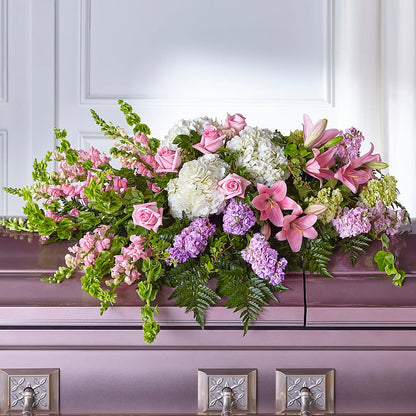 Life's Gratitude Casket Spray – KELLEN'S FLORIST INC, Hobart IN