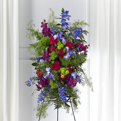 Heavenly Skies Standing Spray – KELLEN'S FLORIST INC, Hobart IN