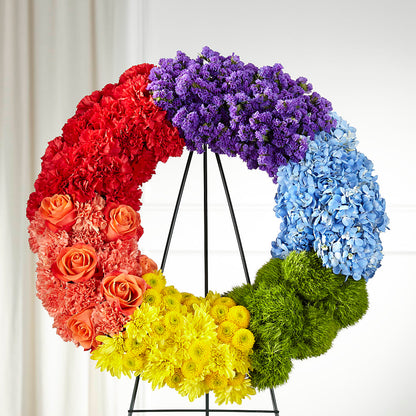 Circle of Love Wreath – KELLEN'S FLORIST INC, Hobart IN