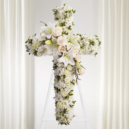 Spiritual Guidance Standing Spray – KELLEN'S FLORIST INC, Hobart IN