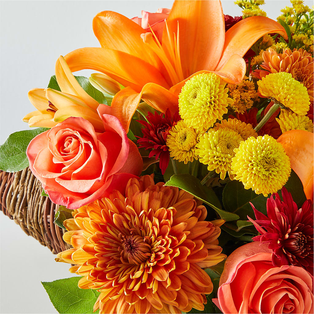 Bouquet of Blessings Cornucopia – KELLEN'S FLORIST INC, Hobart IN