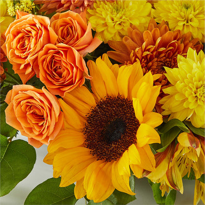 Autumn Harmony Centerpiece – KELLEN'S FLORIST INC, Hobart IN
