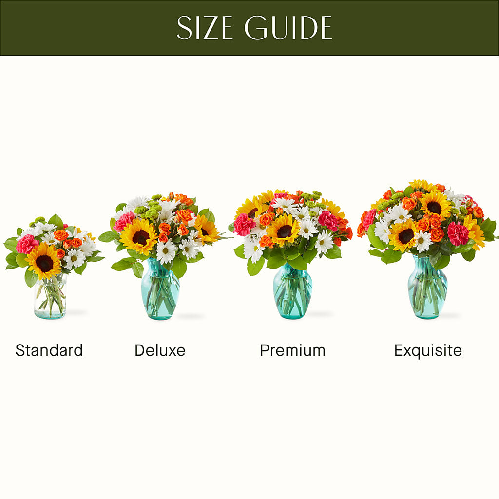Sun-drenched Blooms Bouquet – KELLEN'S FLORIST INC, Hobart IN