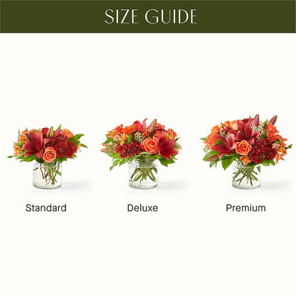 Crimson Leaves Bouquet – KELLEN'S FLORIST INC, Hobart IN