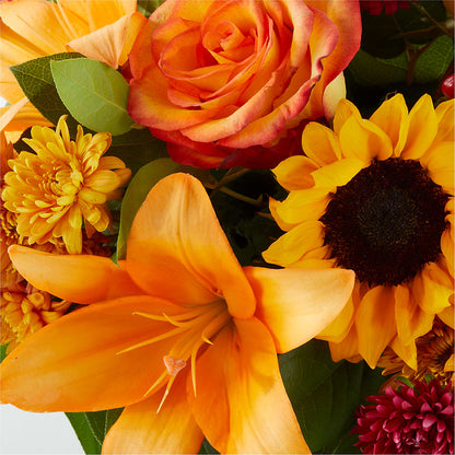 Grateful Centerpiece – KELLEN'S FLORIST INC, Hobart IN