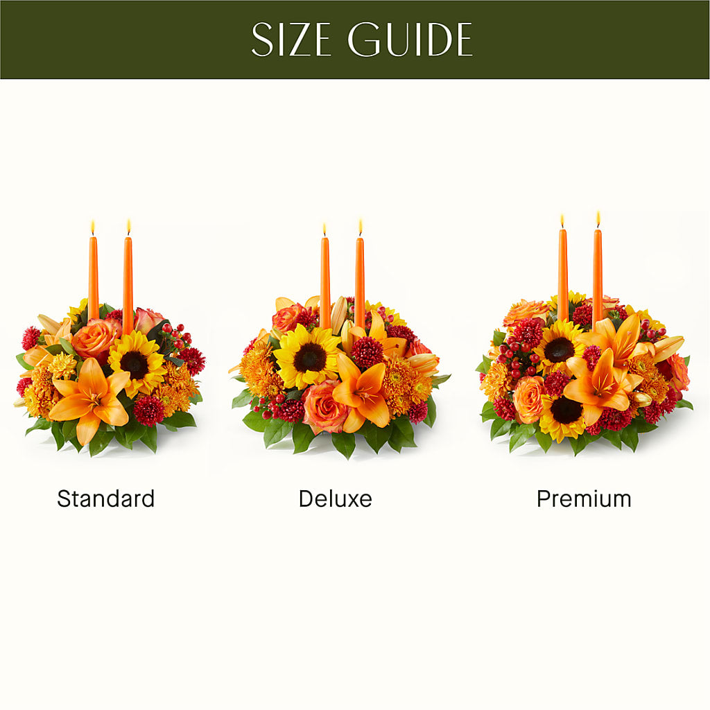 Grateful Centerpiece – KELLEN'S FLORIST INC, Hobart IN