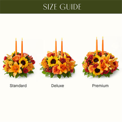 Grateful Centerpiece – KELLEN'S FLORIST INC, Hobart IN