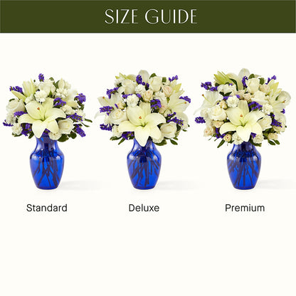 Sapphire Rush Bouquet – KELLEN'S FLORIST INC, Hobart IN