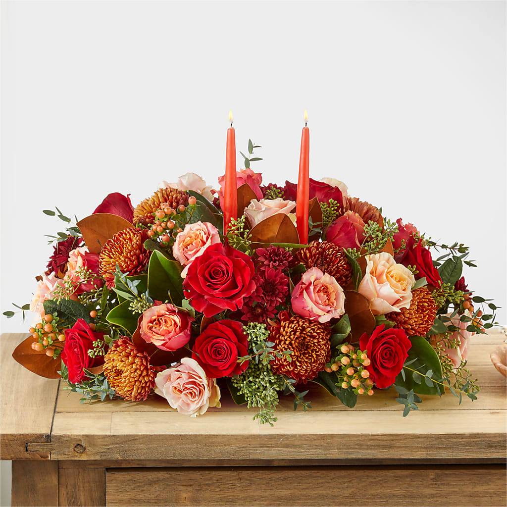 Gather Near Centerpiece – KELLEN'S FLORIST INC, Hobart IN