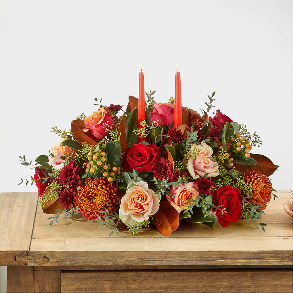 Gather Near Centerpiece – KELLEN'S FLORIST INC, Hobart IN