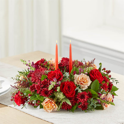 Most Thankful Centerpiece – KELLEN'S FLORIST INC, Hobart IN