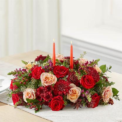 Most Thankful Centerpiece – KELLEN'S FLORIST INC, Hobart IN