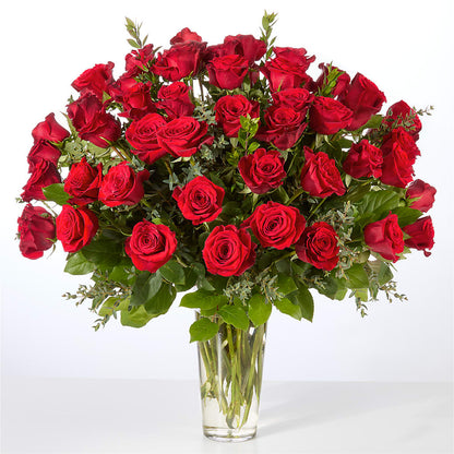 Forever Yours Fifty Stem Red Rose Bouquet – KELLEN'S FLORIST INC, Hobart IN