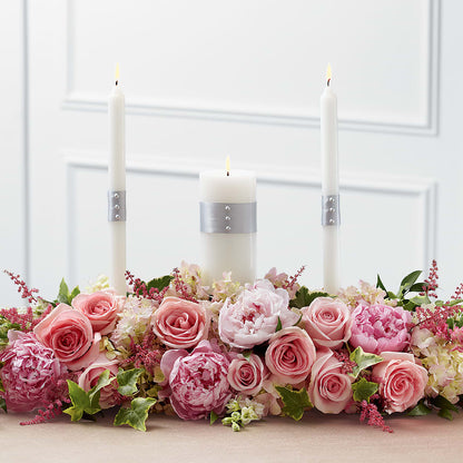 Worldwide Romance Unity Candle Arrangement – KELLEN'S FLORIST INC, Hobart IN