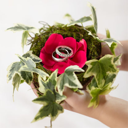 Lila Rose Ring Nest – KELLEN'S FLORIST INC, Hobart IN