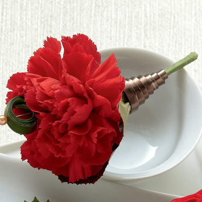 Red Carnation Boutonniere – KELLEN'S FLORIST INC, Hobart IN
