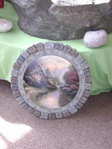 Thomas Kinkade Stepping Stone